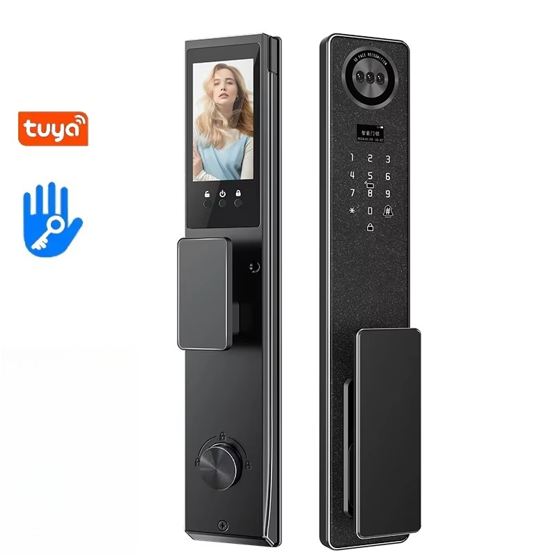 Electronics & Gadgets Gaming & Toys Kinhank Super Console X2 Pro - Tuya WiFi スマートドアロック、家庭用生体認証指紋ロック、キーパッドパスワード電子ロック、盗難防止フロントドアセキュリティロック