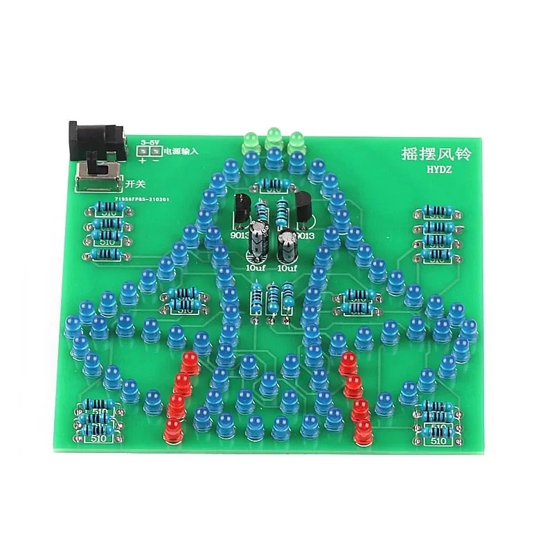 Electronics & Gadgets Gaming & Toys Kinhank Super Console X2 Pro - ラボ用スイングベル 揺れるウィンドベル 楽しい電子DIYキット 95個のLEDウィンドベル 5V 9V対応