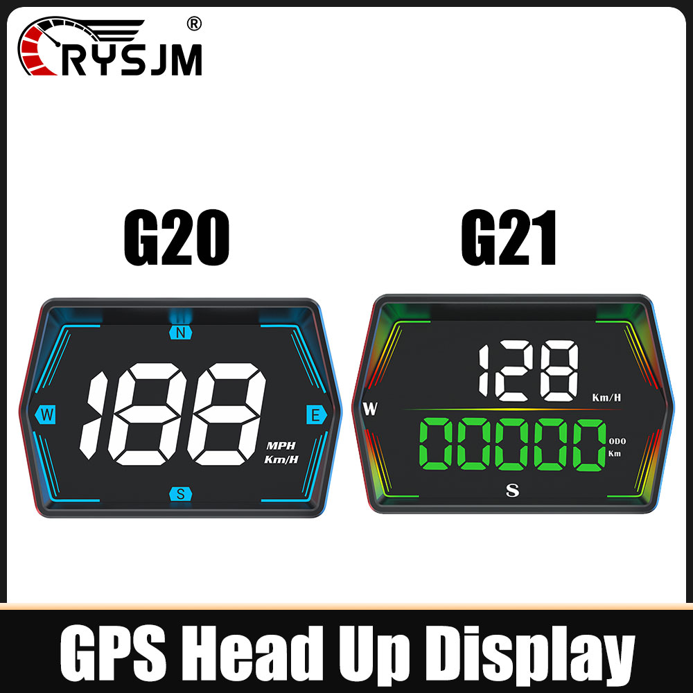 Electronics Gadgets Wholesale - G20 G21 GPSカー ヘッドアップディスプレイ スマート車両速度HUDメーター オートゲージ