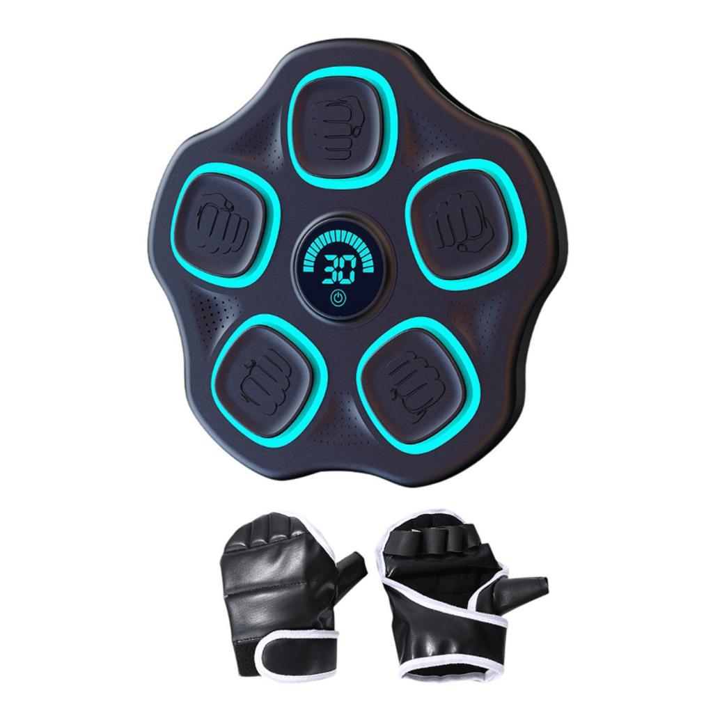 音楽付きボクシングマシン、グローブ付き、LEDスピード調整機 - Led Gloves Music のレビューと価格
