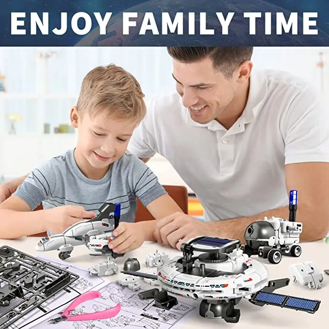12 in 1 科学実験ソーラーロボットおもちゃ DIY ビ - Electronics Gadgets For Kids のレビューと価格