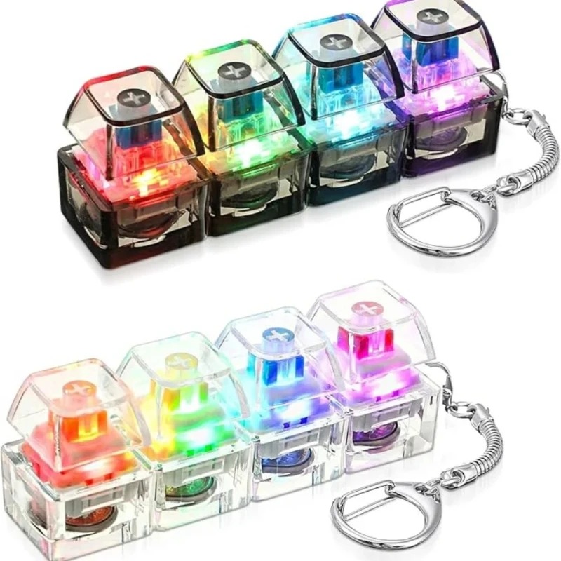 、/LEDキーボードキーホルダーフィジェットトイ、クリスタル - Electronics Gadgets For Kids のレビューと価格