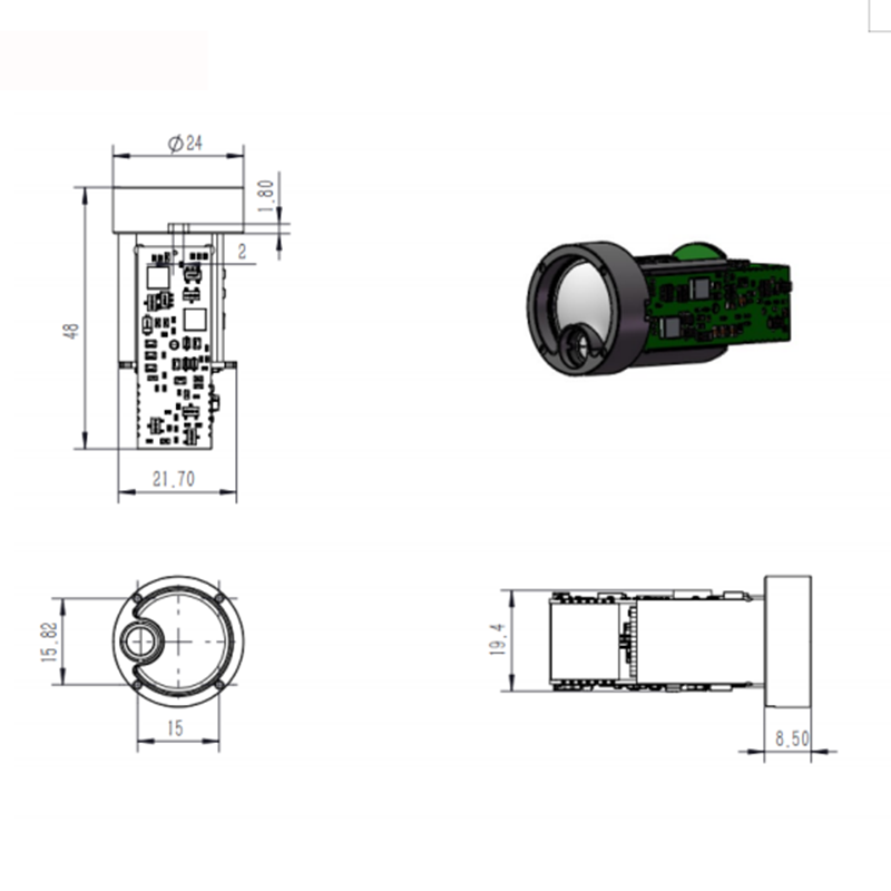 JRT 600m測距センサー UART-TTLインターフェー - Laser Distance Measure のレビューと価格