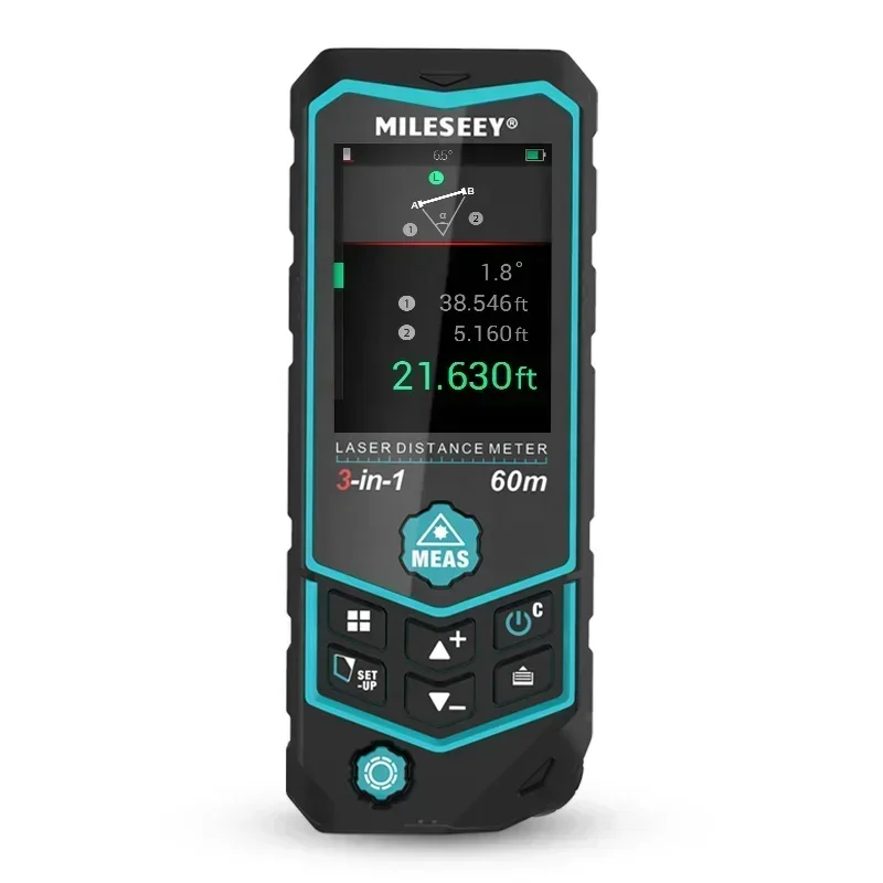 Mileseey R2B 60M USB充電式 3in1多機 - Laser Distance Measure のレビューと価格
