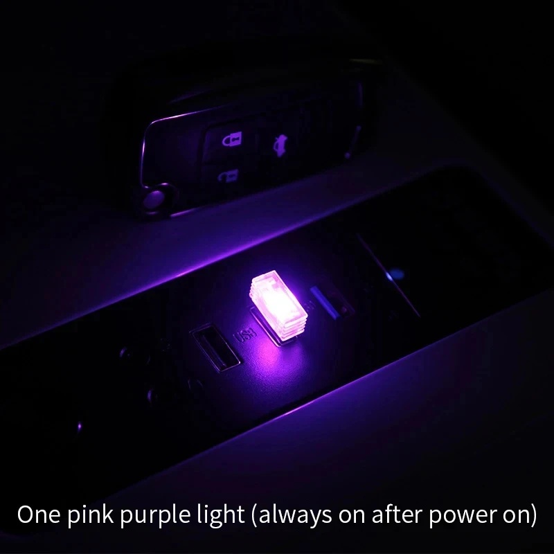 1/4個 ミニUSB LEDカーライト 車内雰囲気照明 緊急 - Electronics Gadgets And Accessories のレビューと価格