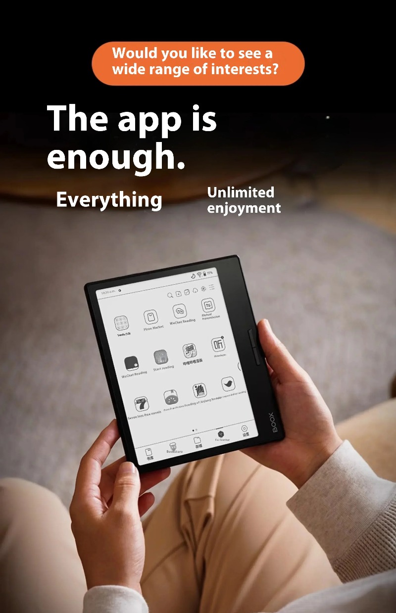 Leaf3 ギフトボックス 7 インチリーダータブレットイン - E-Ink Tablet Reader のレビューと価格