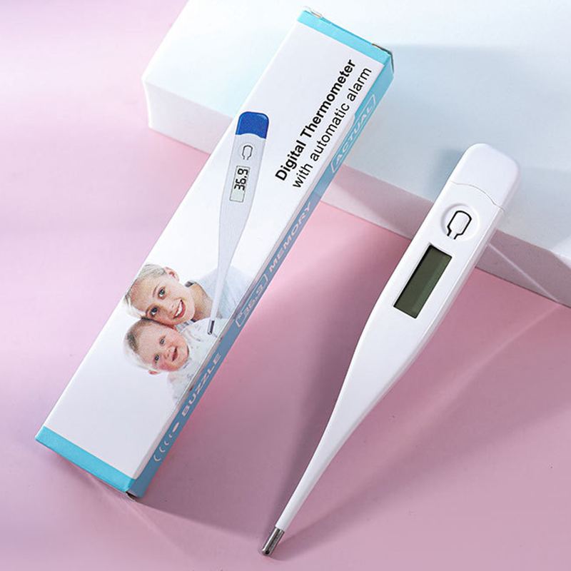 デジタルLCD口腔温度計,電子臨床温度計,温度測定,子供,赤 - Electronic Gadgets のレビューと価格