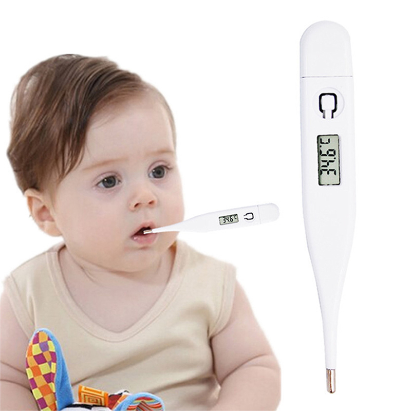 デジタルLCD口腔温度計,電子臨床温度計,温度測定,子供,赤 - Electronic Gadgets のレビューと価格