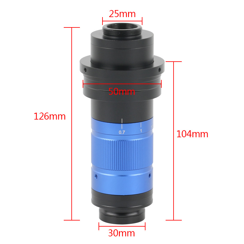 W050 W075 バーローレンズ調整可能 0.7X-5.6 - Digital Magnifier Reading のレビューと価格