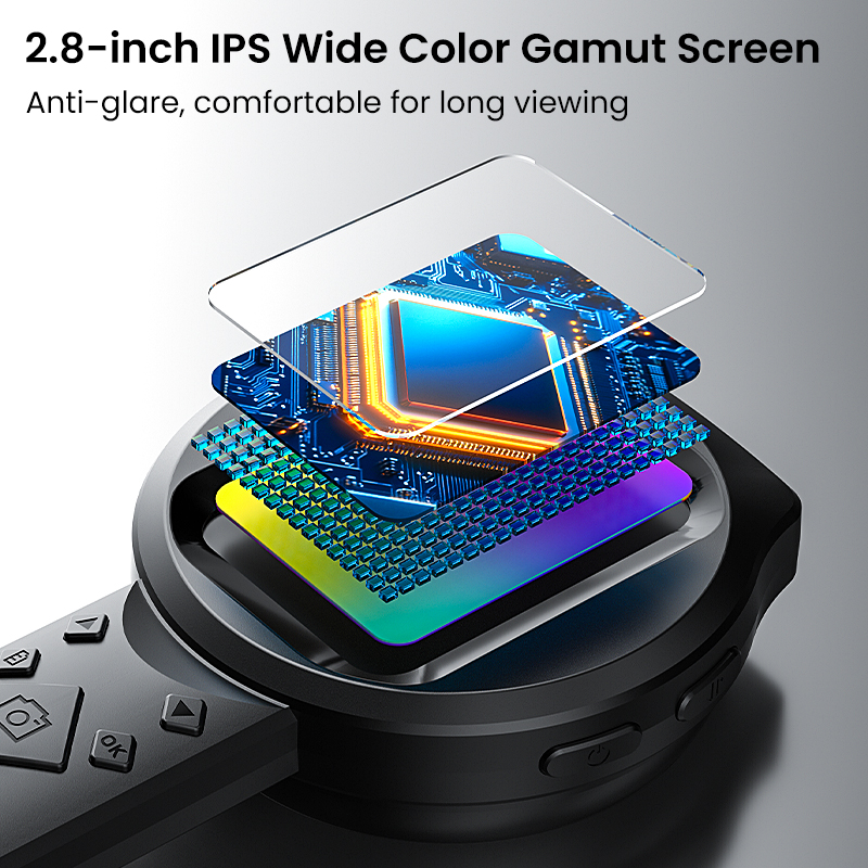 2.8インチ画面HDデジタル顕微鏡可変光色拡大鏡100倍ハン - Digital Magnifier Reading のレビューと価格