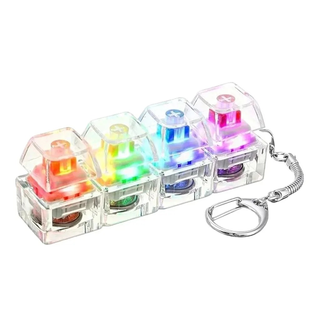 '/LED キーボードキーホルダー フィジェットトイ クリス - Electronics Gadgets For Kids のレビューと価格