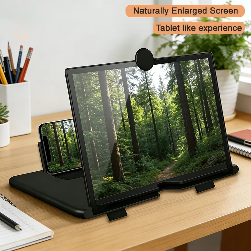 12インチ携帯電話拡大鏡 超高画質スクリーン 簡単なテレビ視 - Digital Magnifier Reading のレビューと価格