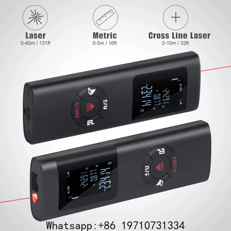 40 メートル/60 メートルミニスマートレーザー距離計測定 - Laser Distance Measure のレビューと価格